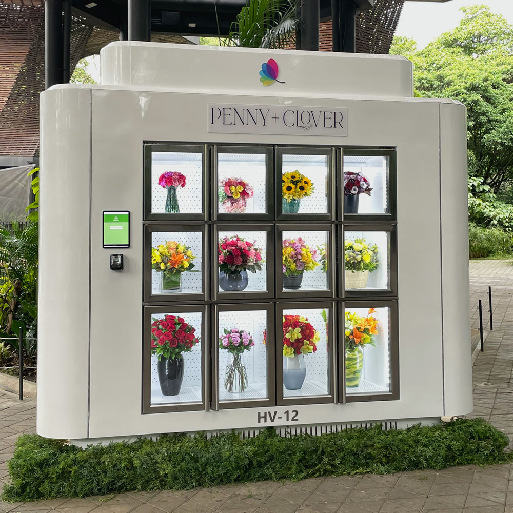 Floral vending machines in Detroit, MI